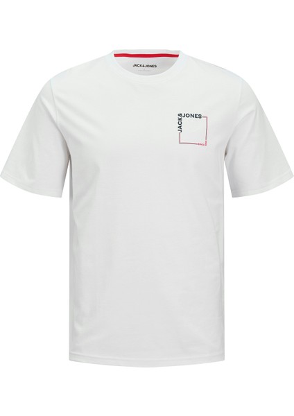 Verner Crew Neck Erkek Beyaz Yuvarlak Yaka Tişört