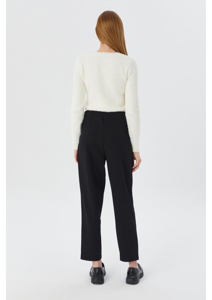 Cepli Boru Paça Pantolon Sıyah indirimleri