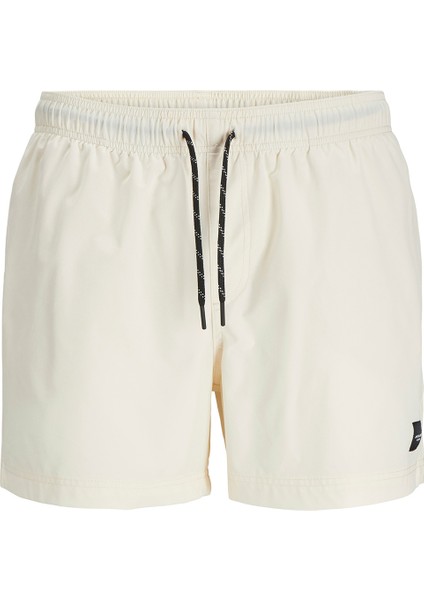 Jack&jones Maui Solid Erkek Ekru Mayoşort