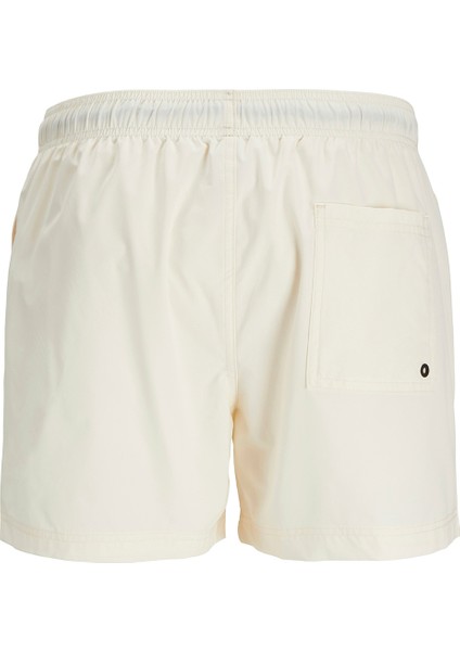 Jack&jones Maui Solid Erkek Ekru Mayoşort