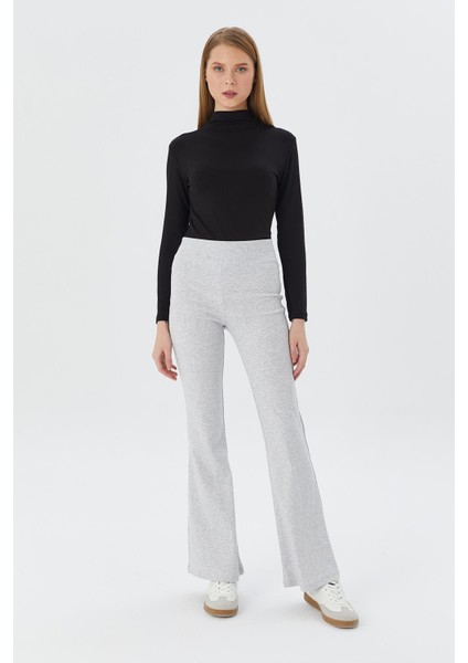 Ispanyol Paça Eşofman Altı Grı modelleri