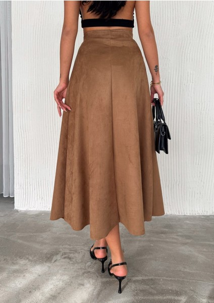 Kadın Kışlık Süet Etek UZSÜ007 modelleri