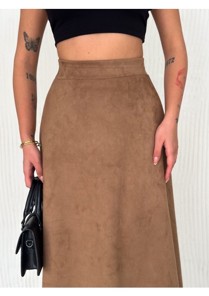 Kadın Kışlık Süet Etek UZSÜ007 indirimleri