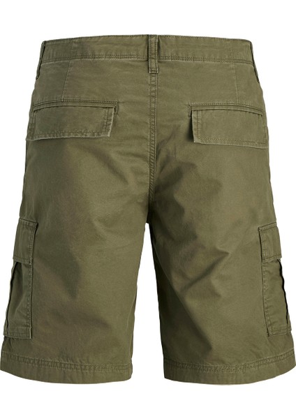 Jack&jones Cole Mateo Cargo Mid Erkek Haki Şort