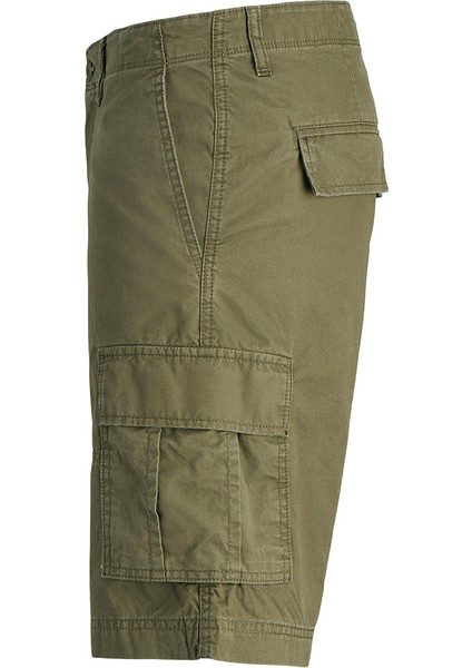 Jack&jones Cole Mateo Cargo Mid Erkek Haki Şort