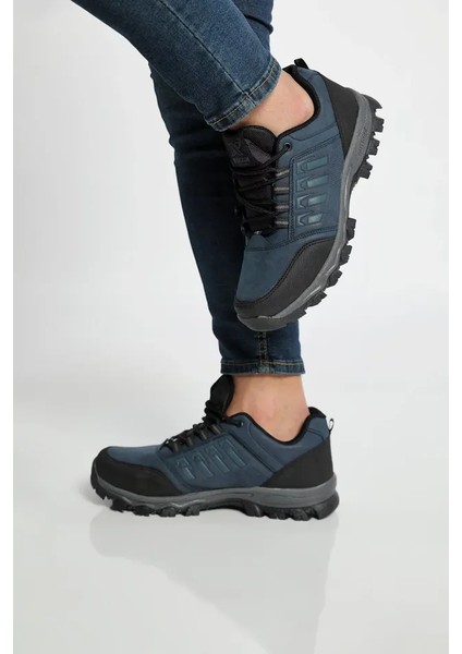 Unisex Lacivert Içi Kürklü Kaymaz Taban Trekking Bot modelleri