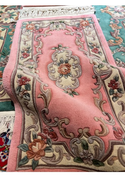 El Dokuma Kabartmalı Çin Halısıdır Ebat 130X70 fırsatları