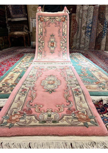 El Dokuma Kabartmalı Çin Halısıdır Ebat 130X70 indirimleri