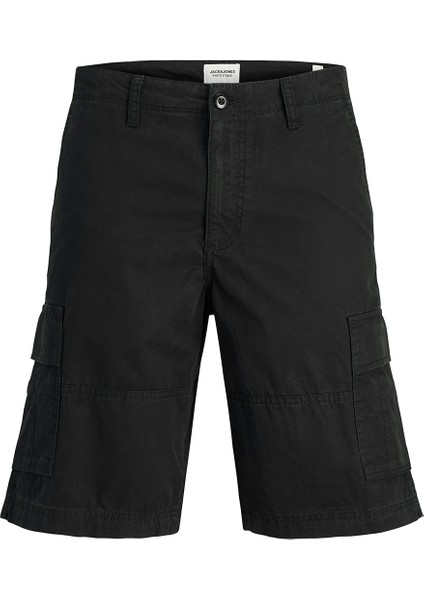 Jack&jones Cole Mateo Cargo Mid Erkek Siyah Şort