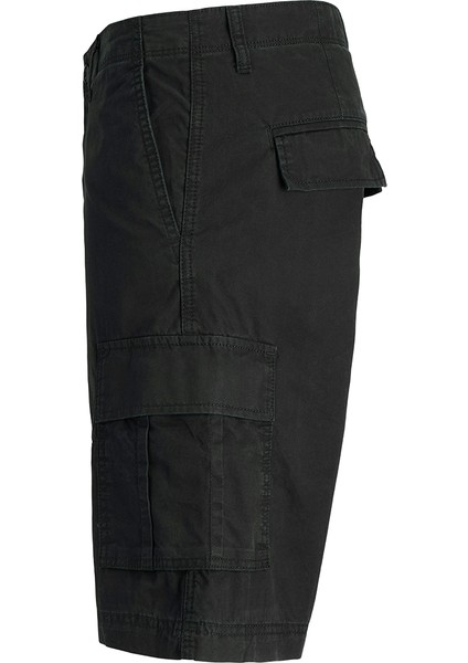 Jack&jones Cole Mateo Cargo Mid Erkek Siyah Şort