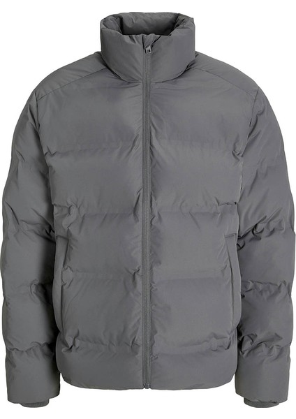 Jack&jones Soho Puffer Collar Erkek Gri Dik Yaka Mont