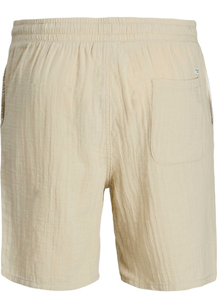 Jack&jones Jaiden Patras Jogger Erkek Bej Şort