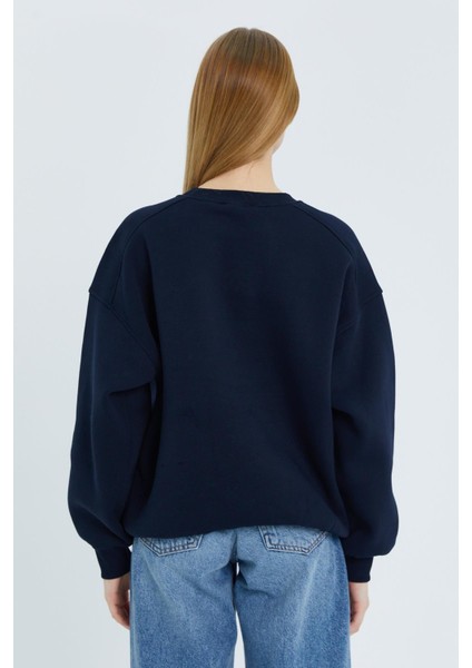 Kalp Nakışlı Sweatshirt Lacı indirimleri