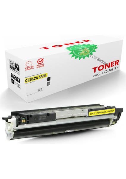 Hp CE312A Sarı Muadil Toner /WB/126A/M175/CP1012/CP1020/CP1025/M