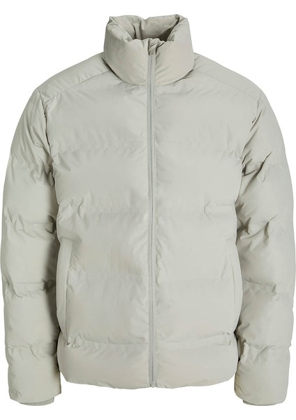 Jack&jones Soho Puffer Collar Erkek Gri Dik Yaka Mont