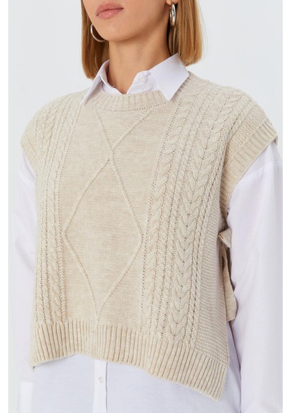 Bağlamalı Süveter Tas fırsatları