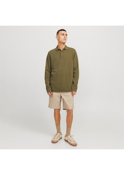 Jack&jones Jaiden Campaign Hybrid Jogger Erkek Bej Şort