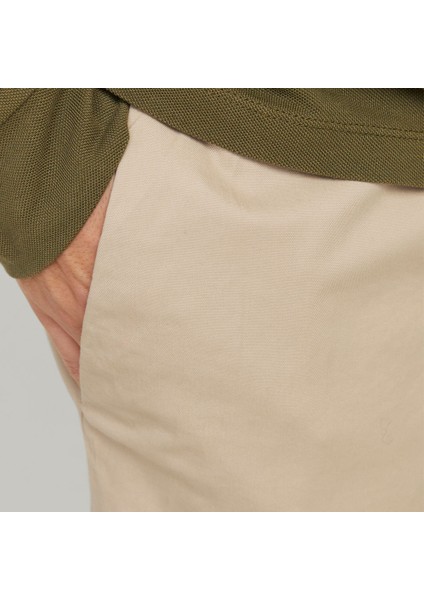 Jack&jones Jaiden Campaign Hybrid Jogger Erkek Bej Şort