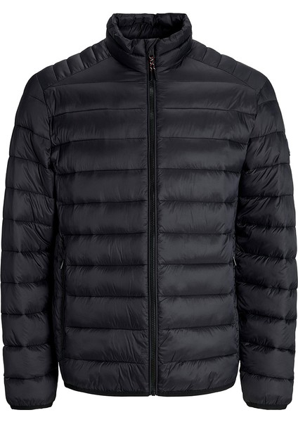 Jack&jones Bradley Light Puffer Collar Erkek Siyah Dik Yaka Mont