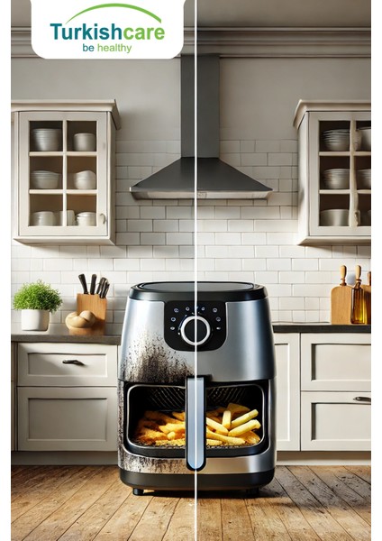 Airfryer Temizlik Spreyi 500 Ml. Üçlü Set