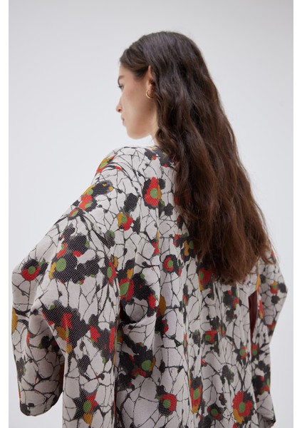 Bloom Mistral Vintage Ipek Kimono Ceket Haori modelleri