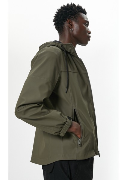 Mevsimlik Ceket Slim Fit Fermuarlı