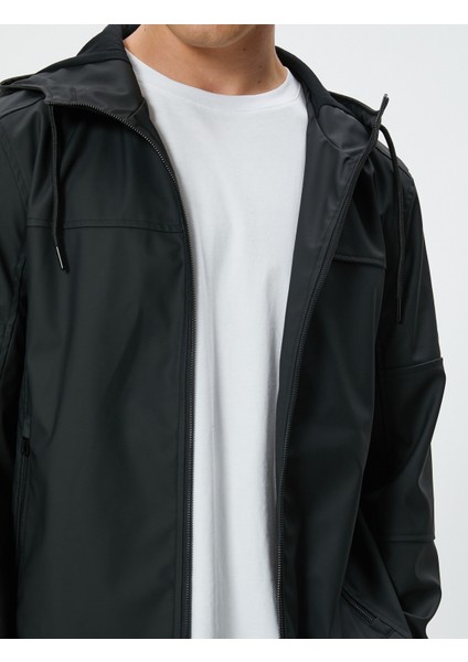 Mevsimlik Ceket Slim Fit Fermuarlı
