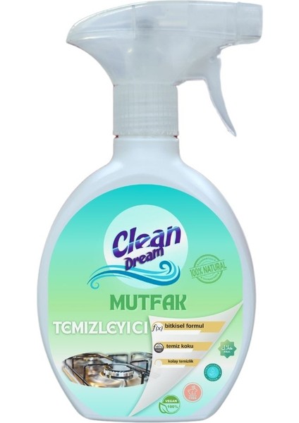 Sprey Mutfak Temizleyici- Naturel ve Vegan