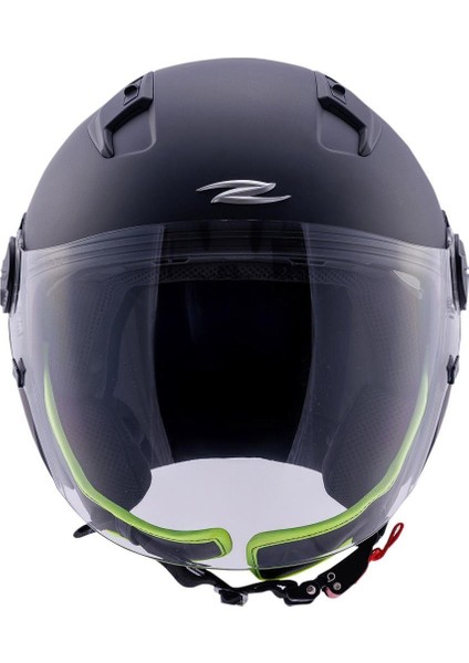 ZS-213 Matt Black Açık Kask