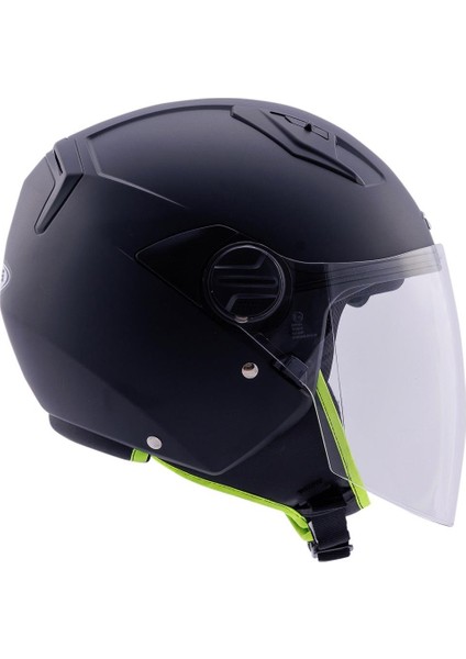 ZS-213 Matt Black Açık Kask modelleri