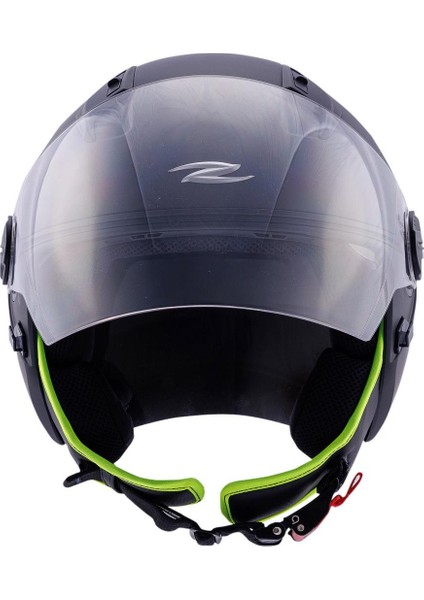 ZS-213 Matt Black Açık Kask fırsatları
