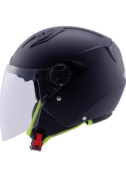 ZS-213 Matt Black Açık Kask indirimleri