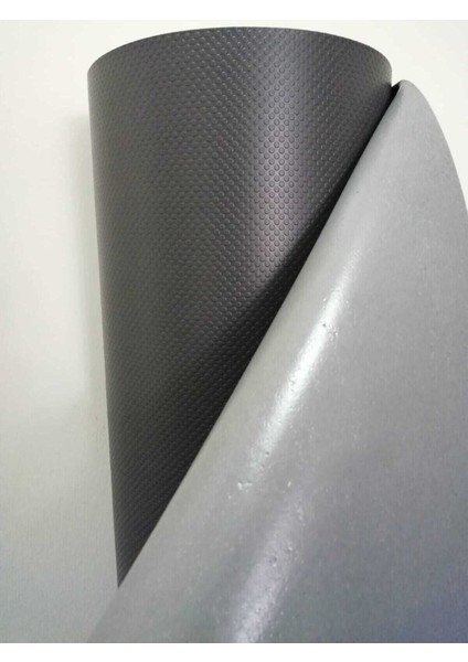 48 cm x 5 Metre Antrasit Kabartma Nokta Desenli Çekmece Içi Kaydırmaz Halı, Raf Örtüsü