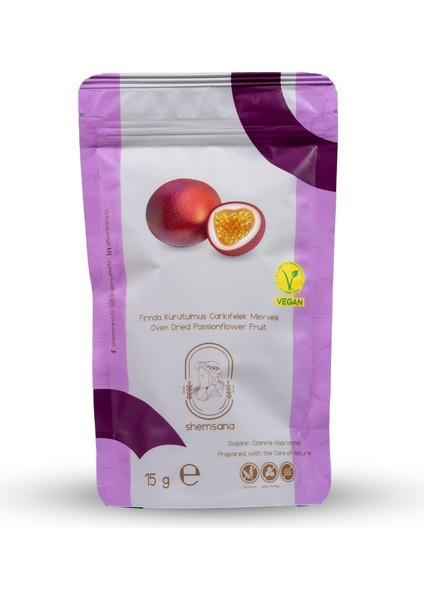 Fırında Kurutulmuş Çarkıfelek 15 gr Şekersiz Katkısız Meyve Kurusu