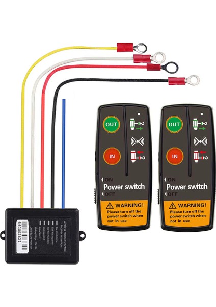 12 Volt Uzaktan Kumanda Seti ( Vinçler , Garaj Kapısı , Araç Çekiciler Için )