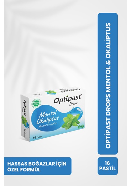 Drops Mentol & Okaliptus 16 Pastil