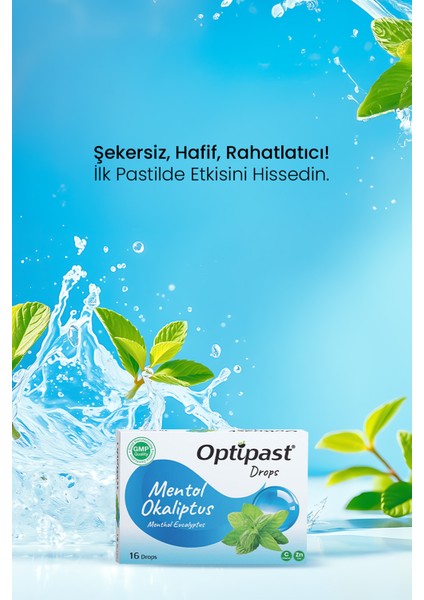 Drops Mentol & Okaliptus 16 Pastil