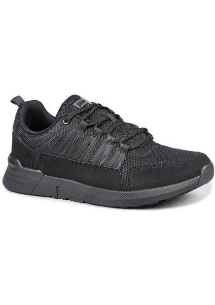 31181 Siyah Erkek Sneaker Günlük Spor Ayakkabı Siyah