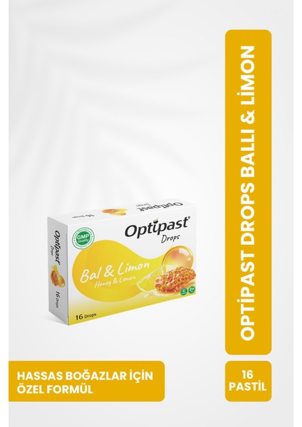 Drops Ballı & Limon 16 Pastil
