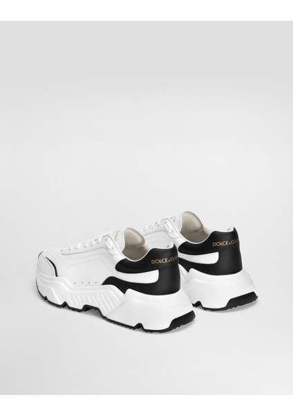 Daymaster White Sneakers In Nappa Calfskin modelleri