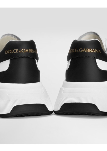 Daymaster White Sneakers In Nappa Calfskin fırsatları