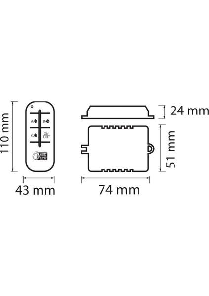 Horoz Aydınlatma Kumandası 2X1000W modelleri
