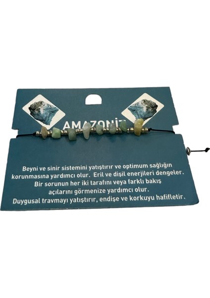 Amazonit Kırık Doğal Taş