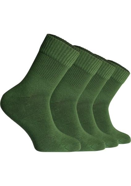 Comfort Seri 4'lü Erkek Bambu Organik Şeker Çorabı