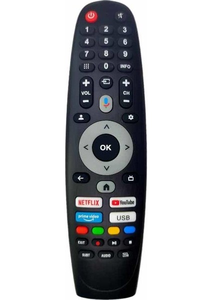 Dijitsu 65 Dg 22000 Ile Uyumlu 4K Smart Tv Mikrofonlu Kumanda