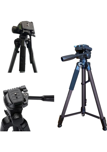 Tripod 170CM Profesyonel 3 Ayak Telefon Video Çekim Tripodu Uzun Boy Sabitleyici Tripod fiyatları
