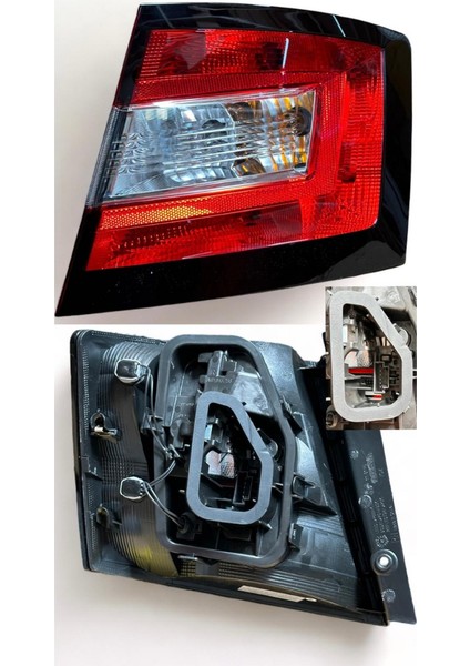 Fabia 2015-2019 Arka Stop Lambası Sağ (Duy Taplası Ile Birlikte) 6V6945112/6V6945258