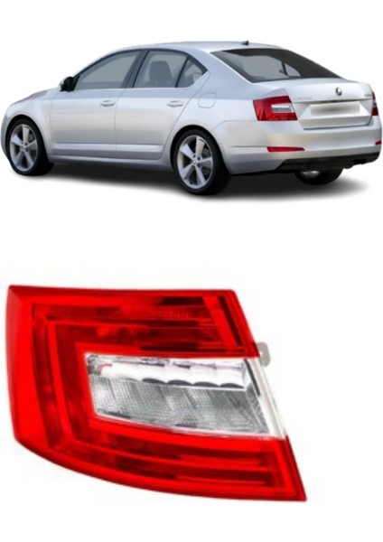 Octavia 2013-2017 Sol Stop Lambası Ledli 5E5945111A