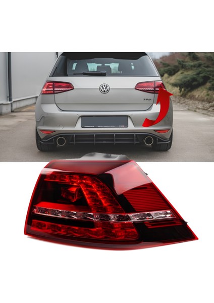 Golf7 2013-2017 Sağ Stop Lambası Dış Ledli 5G0945208