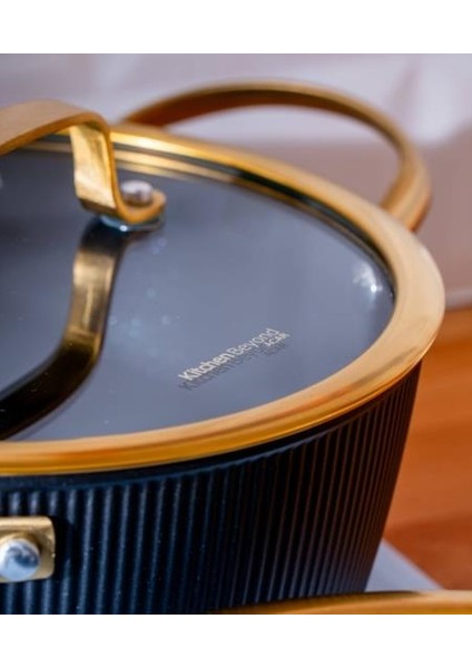 Ultimate Pro 7 Parça Tencere Seti - Black fırsatları